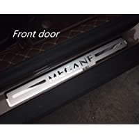 Para Renault Megane 2015-2021 accesorios de acero para umbral de puerta de acero con placa de freno y protector de…